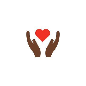 hand with love icon
